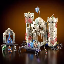 Masters of the Universe Mattel Brick Shop Construction Set Castle Grayskull
