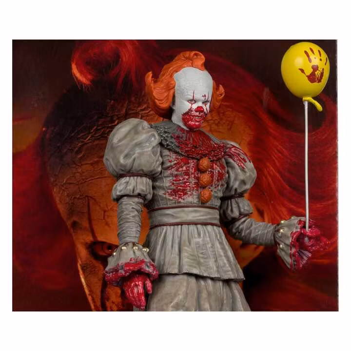 It Welcome to Derry Movie Maniacs Figure Pennywise (Bloody)