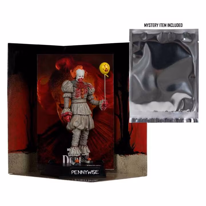 It Welcome to Derry Movie Maniacs Figure Pennywise (Bloody)