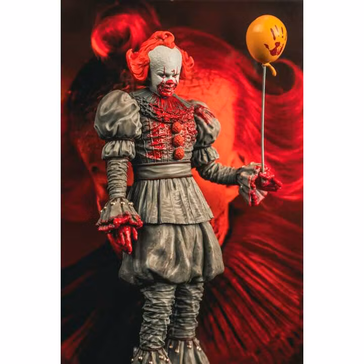 It Welcome to Derry Movie Maniacs Figure Pennywise (Bloody)
