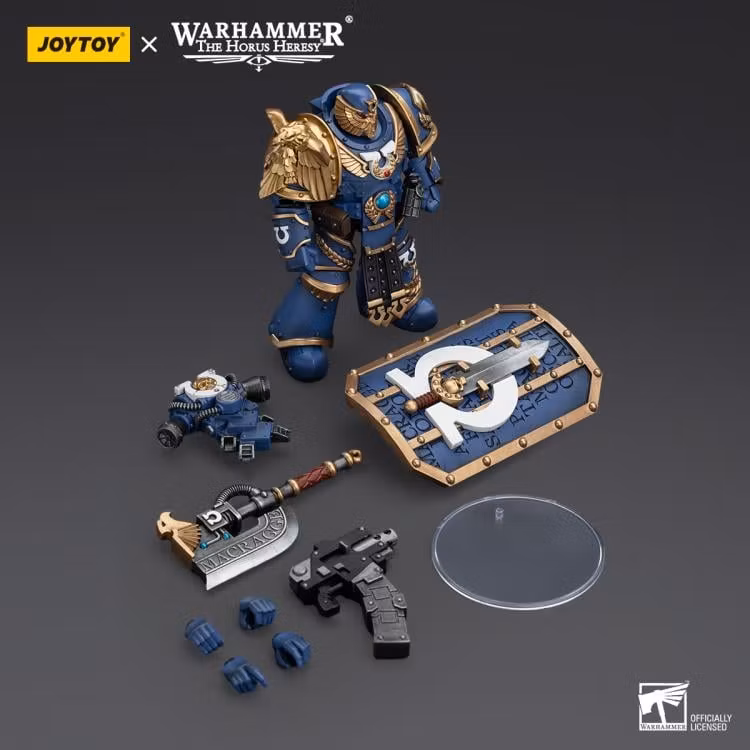 Warhammer: The Horus Heresy Ultramarines Invictarus Suzerain Squad Suzerain 1 1/18 Scale Action Figure