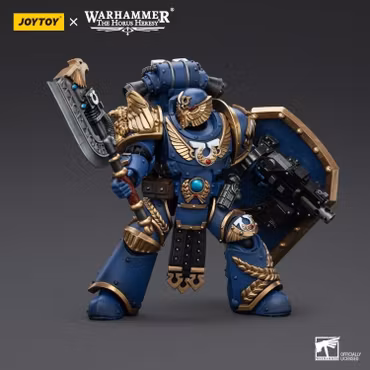 Warhammer: The Horus Heresy Ultramarines Invictarus Suzerain Squad Suzerain 1 1/18 Scale Action Figure