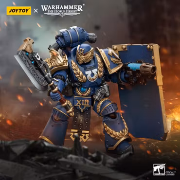Warhammer: The Horus Heresy Ultramarines Invictarus Suzerain Squad Suzerain 2 1/18 Scale Action Figure