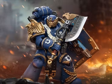 Warhammer: The Horus Heresy Ultramarines Invictarus Suzerain Squad Suzerain 3 1/18 Scale Action Figure