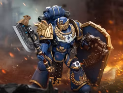 Warhammer: The Horus Heresy Ultramarines Invictarus Suzerain Squad Suzerain 4 1/18 Scale Action Figure