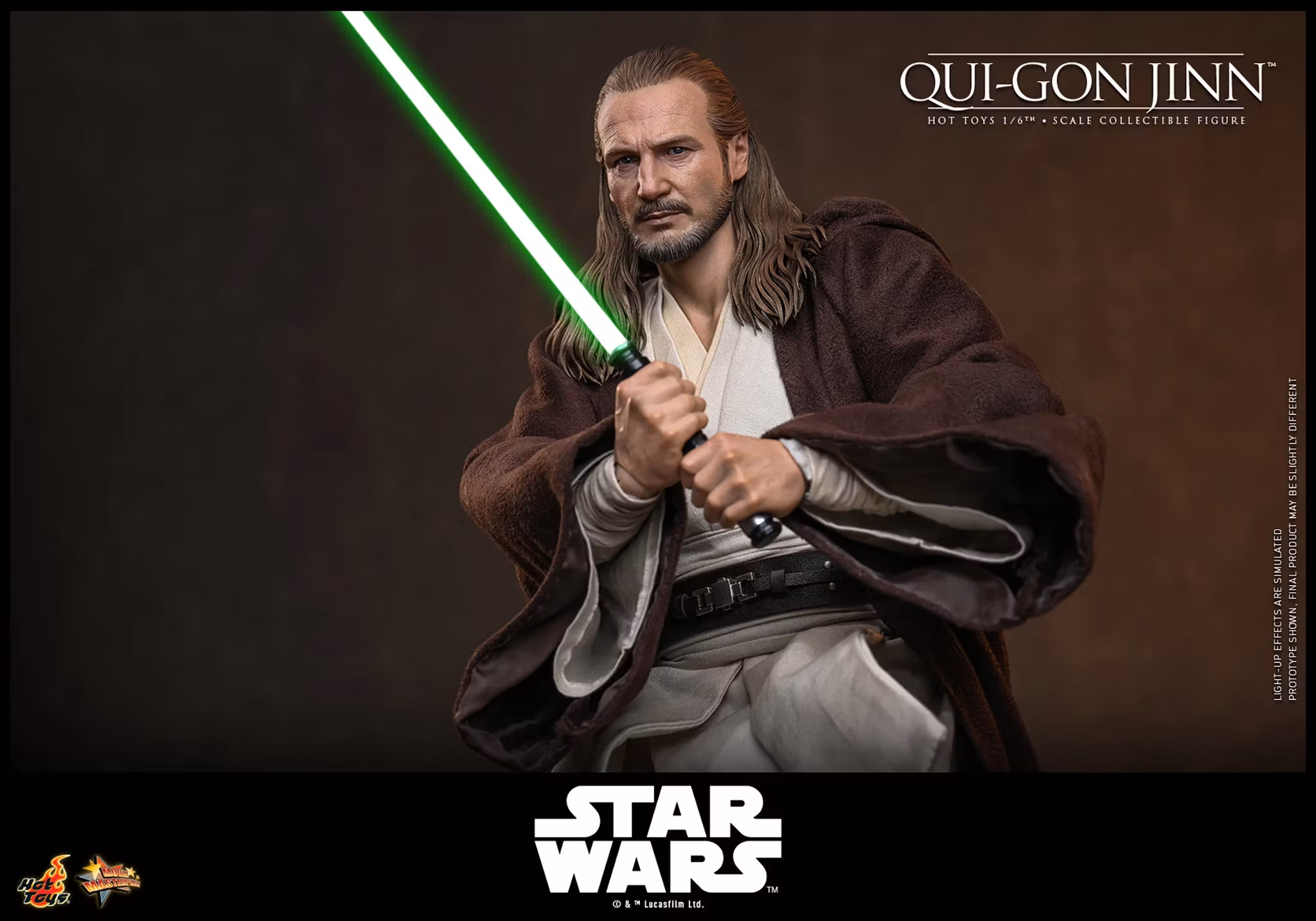 Star Wars: The Phantom Menace MMS880 Qui-Gon Jinn 1/6th Scale Collectible Figure