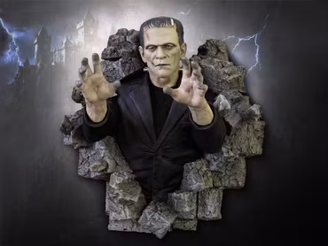 Frankenstein (1931) Frankenstein's Monster Limited Edition Half-Scale Wall Sculpture