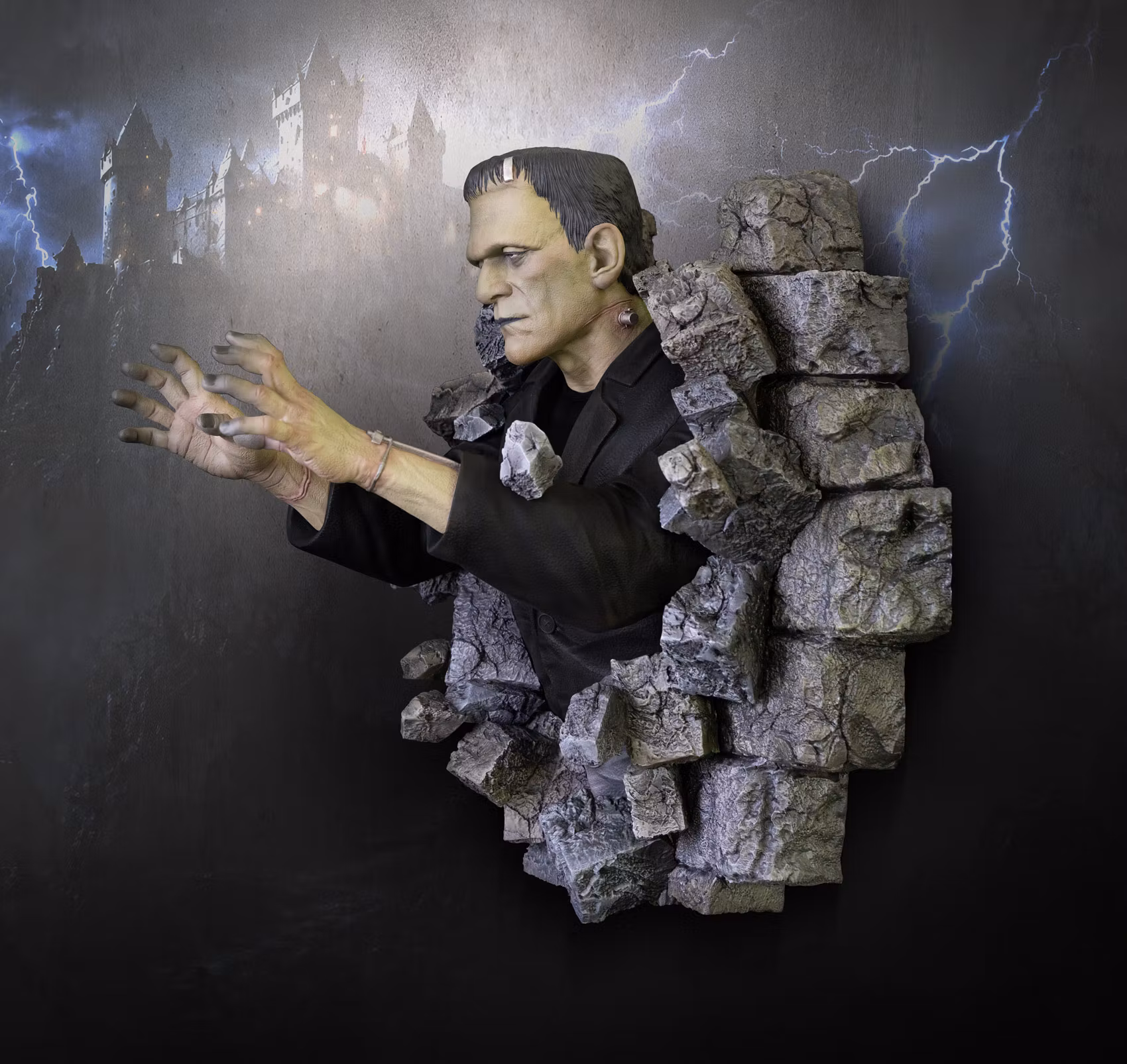 Frankenstein (1931) Frankenstein's Monster Limited Edition Half-Scale Wall Sculpture