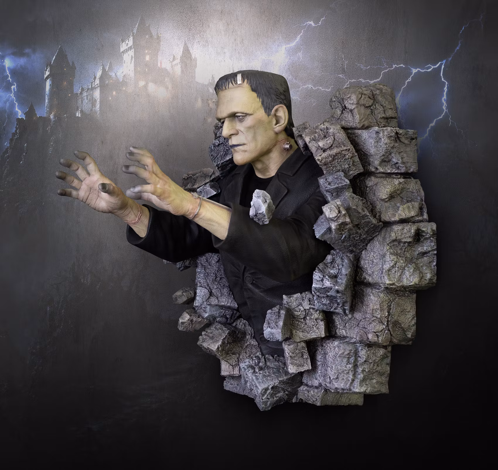 Frankenstein (1931) Frankenstein's Monster Limited Edition Half-Scale Wall Sculpture
