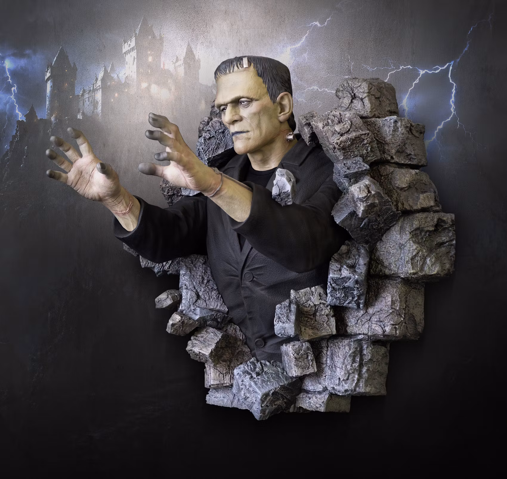 Frankenstein (1931) Frankenstein's Monster Limited Edition Half-Scale Wall Sculpture