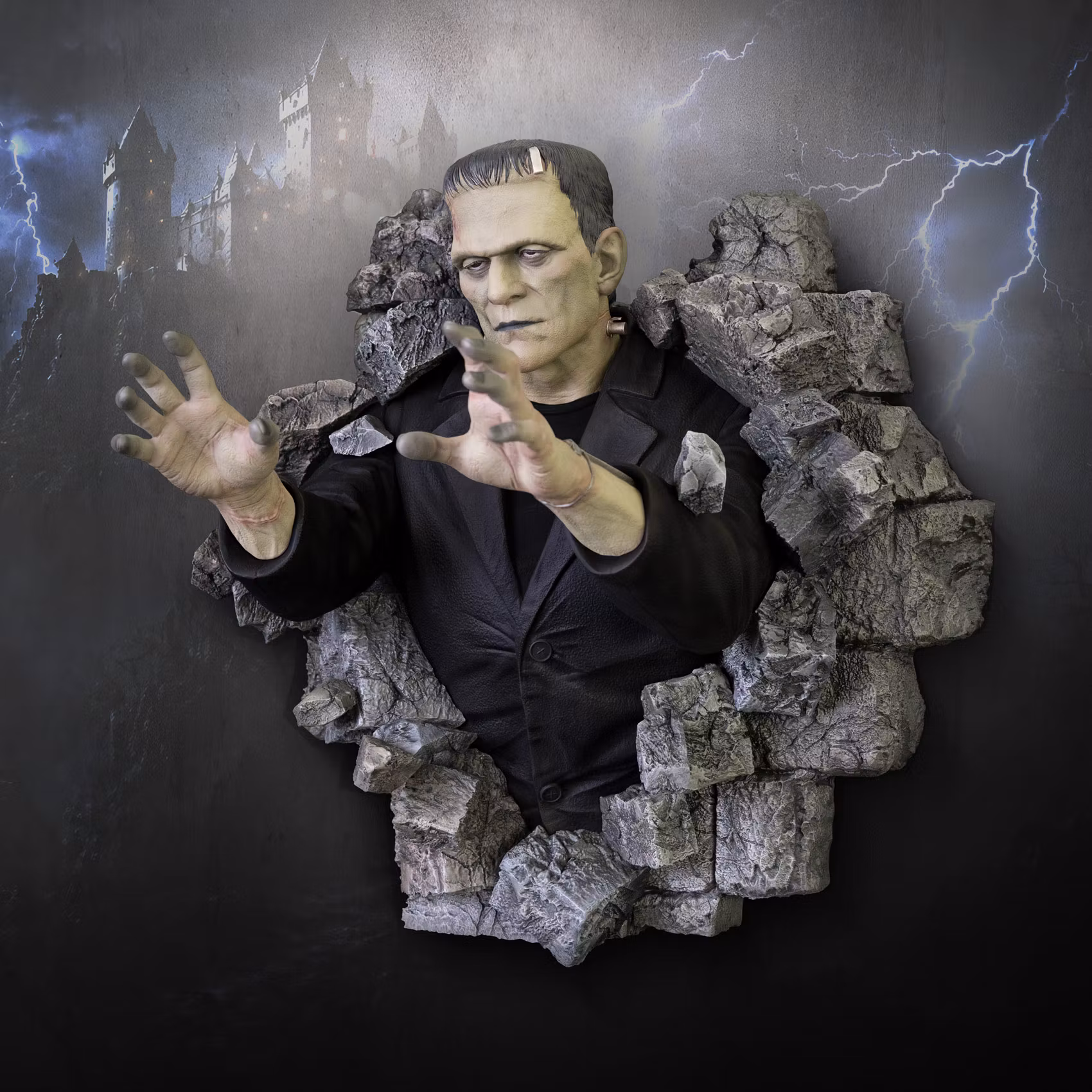 Frankenstein (1931) Frankenstein's Monster Limited Edition Half-Scale Wall Sculpture