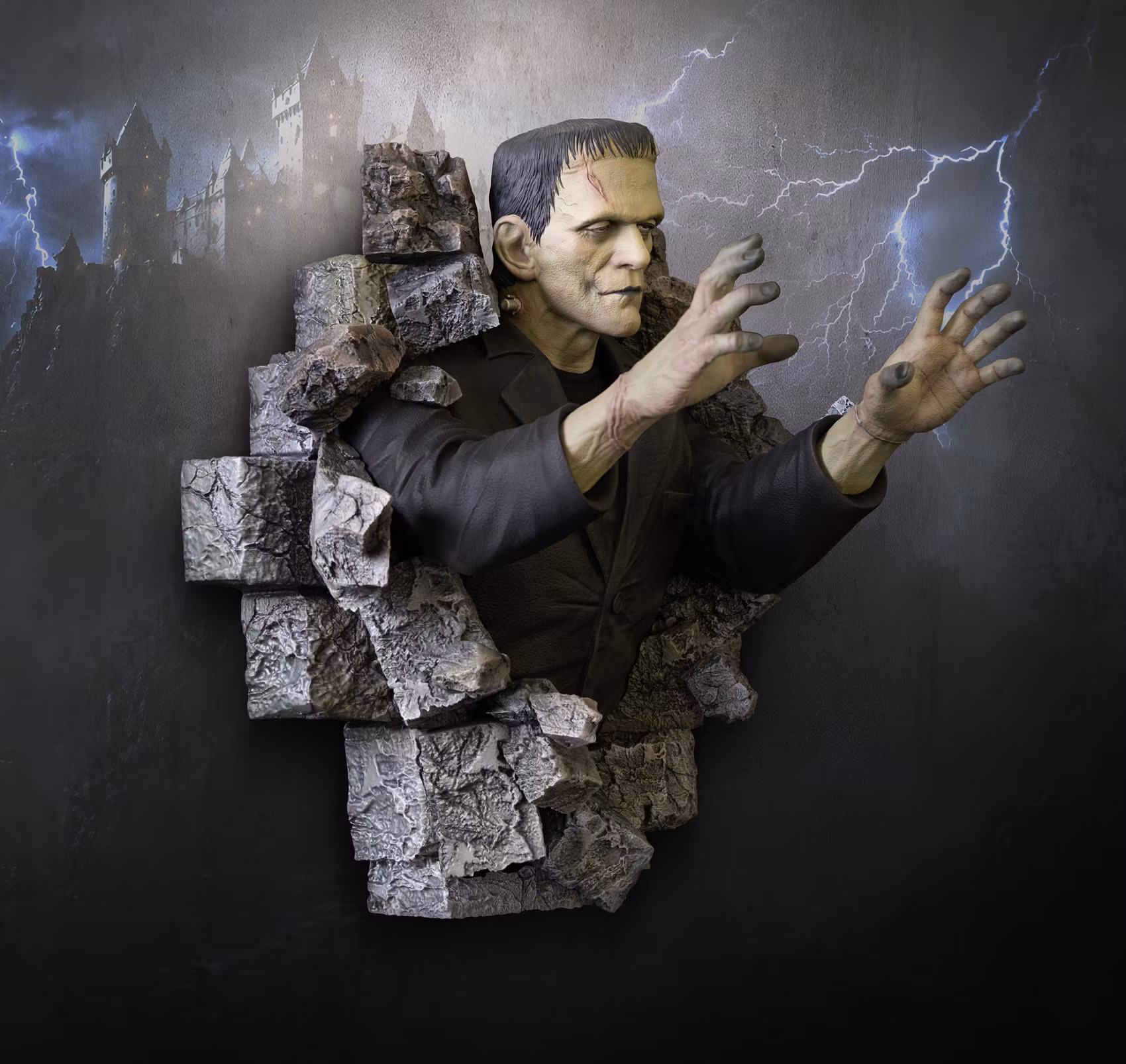 Frankenstein (1931) Frankenstein's Monster Limited Edition Half-Scale Wall Sculpture