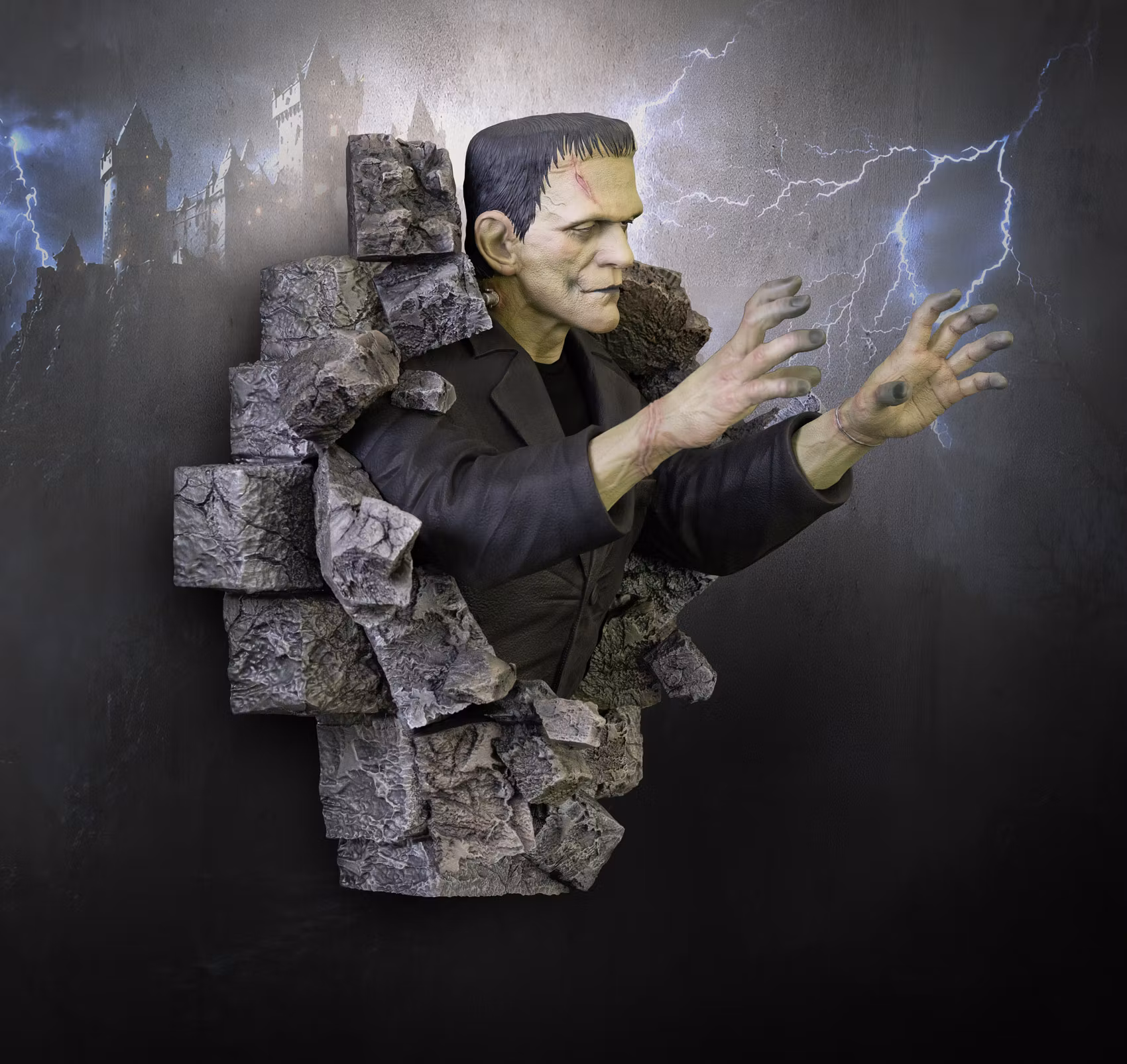 Frankenstein (1931) Frankenstein's Monster Limited Edition Half-Scale Wall Sculpture