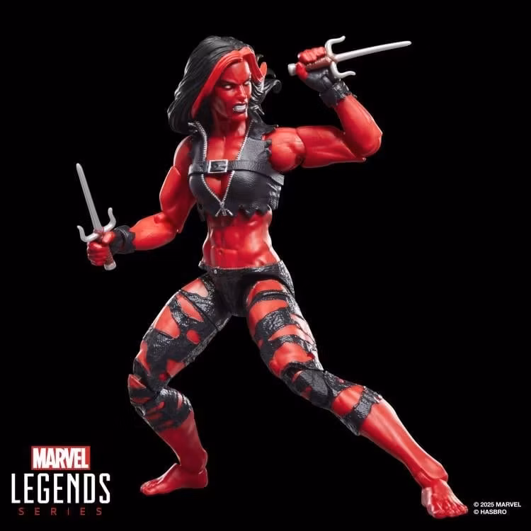 Hulk Marvel Legends Red She-Hulk Action Figure