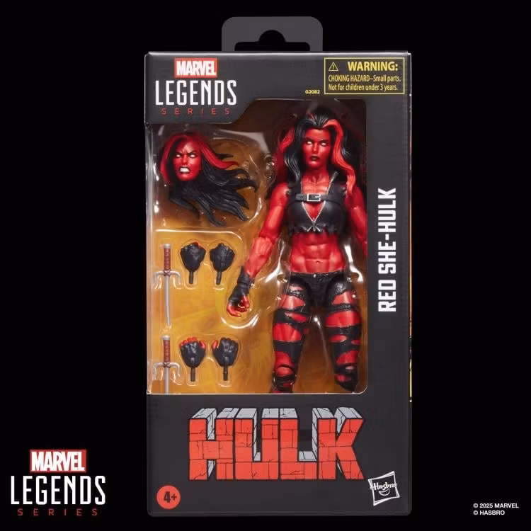 Hulk Marvel Legends Red She-Hulk Action Figure