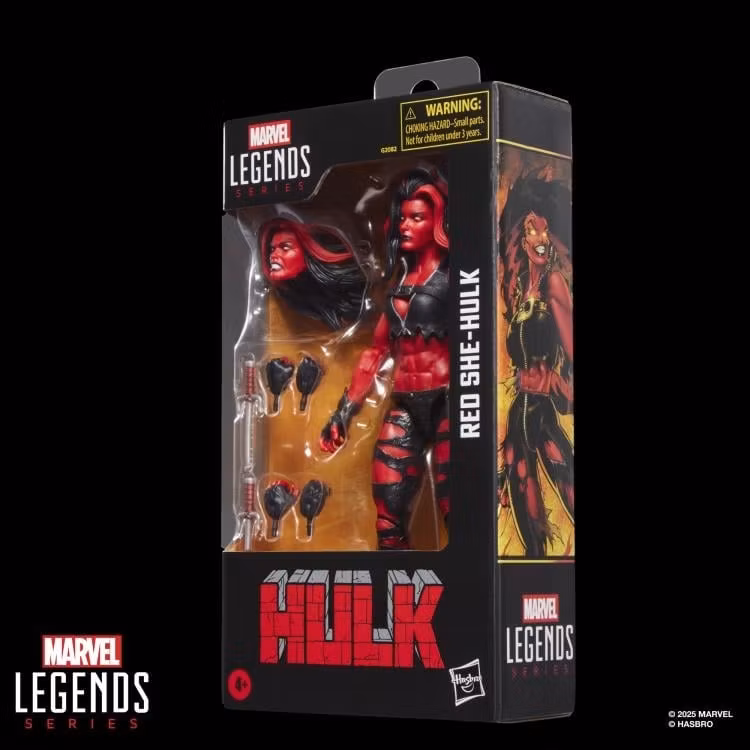 Hulk Marvel Legends Red She-Hulk Action Figure