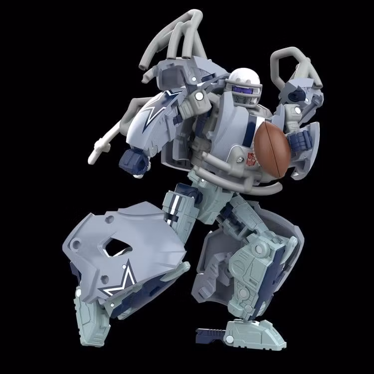 Transformers Collaborative NFL x Transformers Dallas Cowboys Starblitz Action Figure