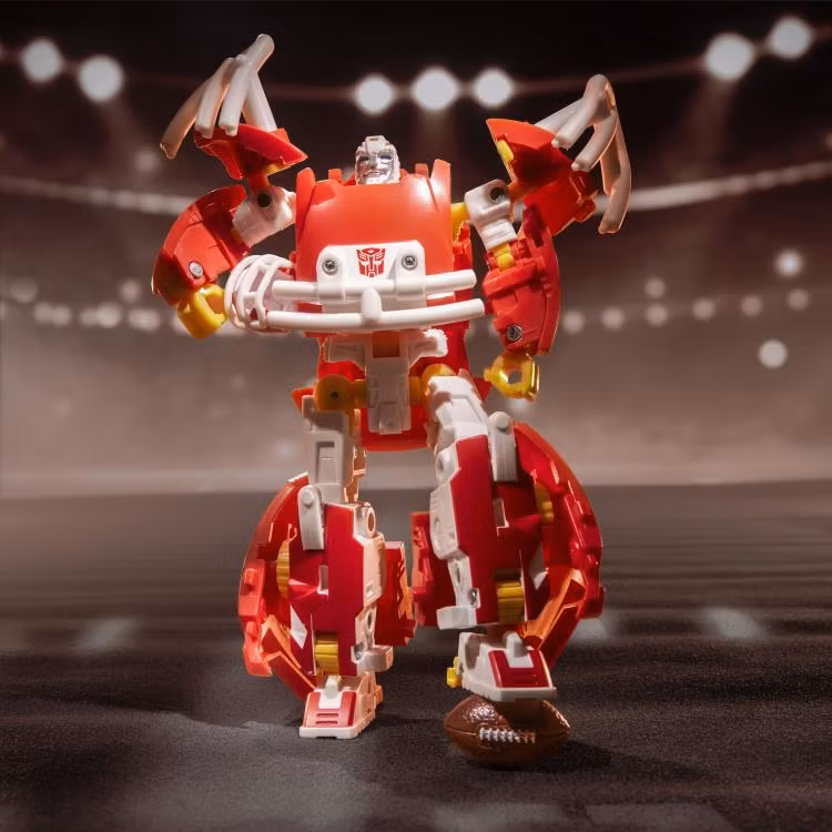 Transformers Collaborative NFL x Transformers Kansas City Chiefs KC-59 Action Figure