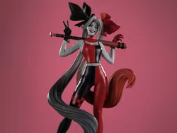 DC Comics Harley Quinn: Red White & Black Harley Quinn 1/10 Scale Limited Edition Statue (Alex Garner)