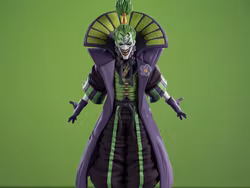 Batman Ninja Purple Craze Lord Joker 1/10 Scale Limited Edition Statue