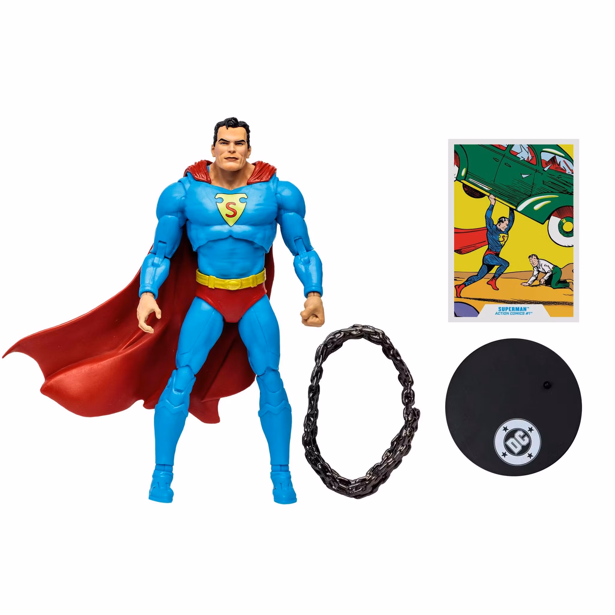 Action Comics DC Multiverse McFarlane Vault Collection Superman Action Figure