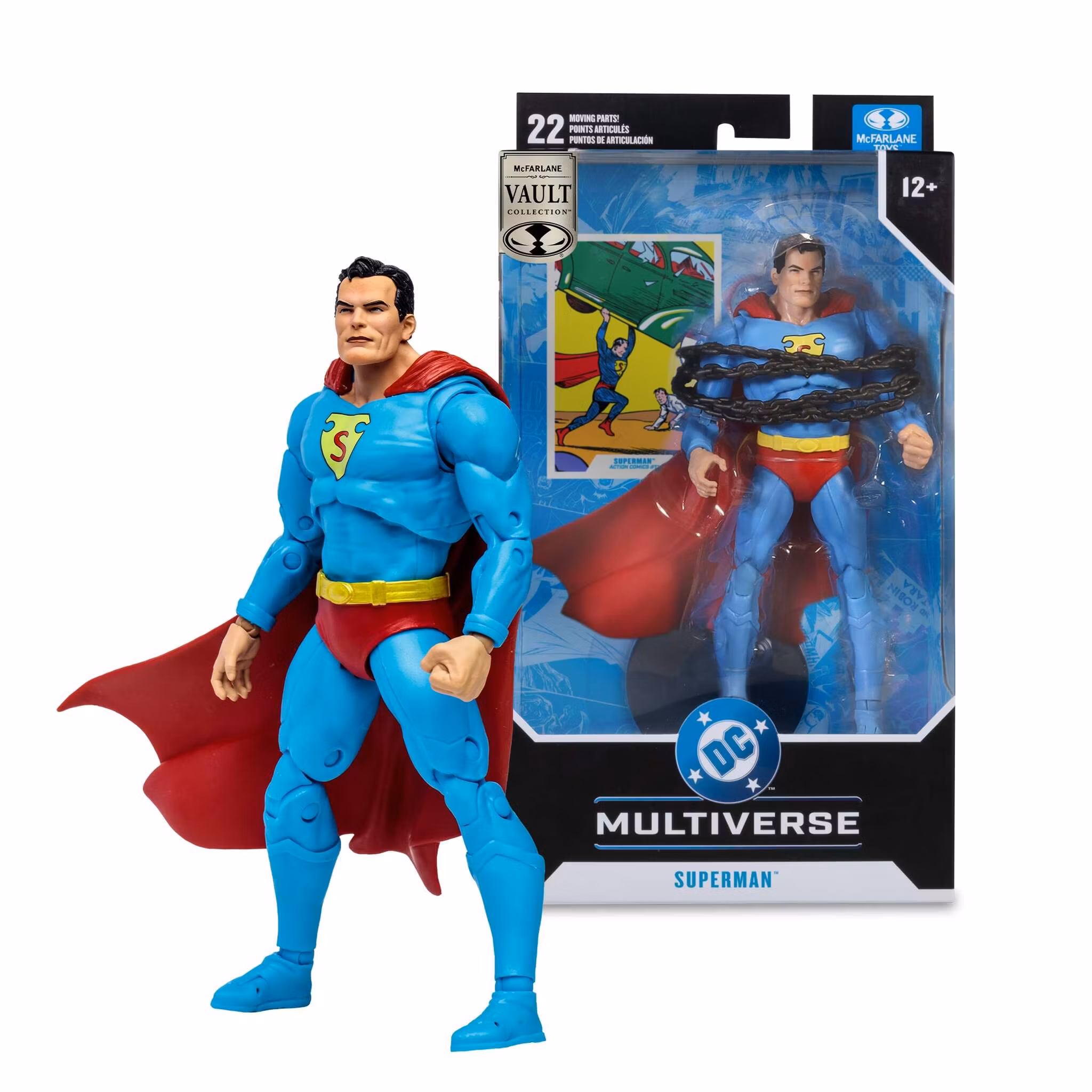 Action Comics DC Multiverse McFarlane Vault Collection Superman Action Figure