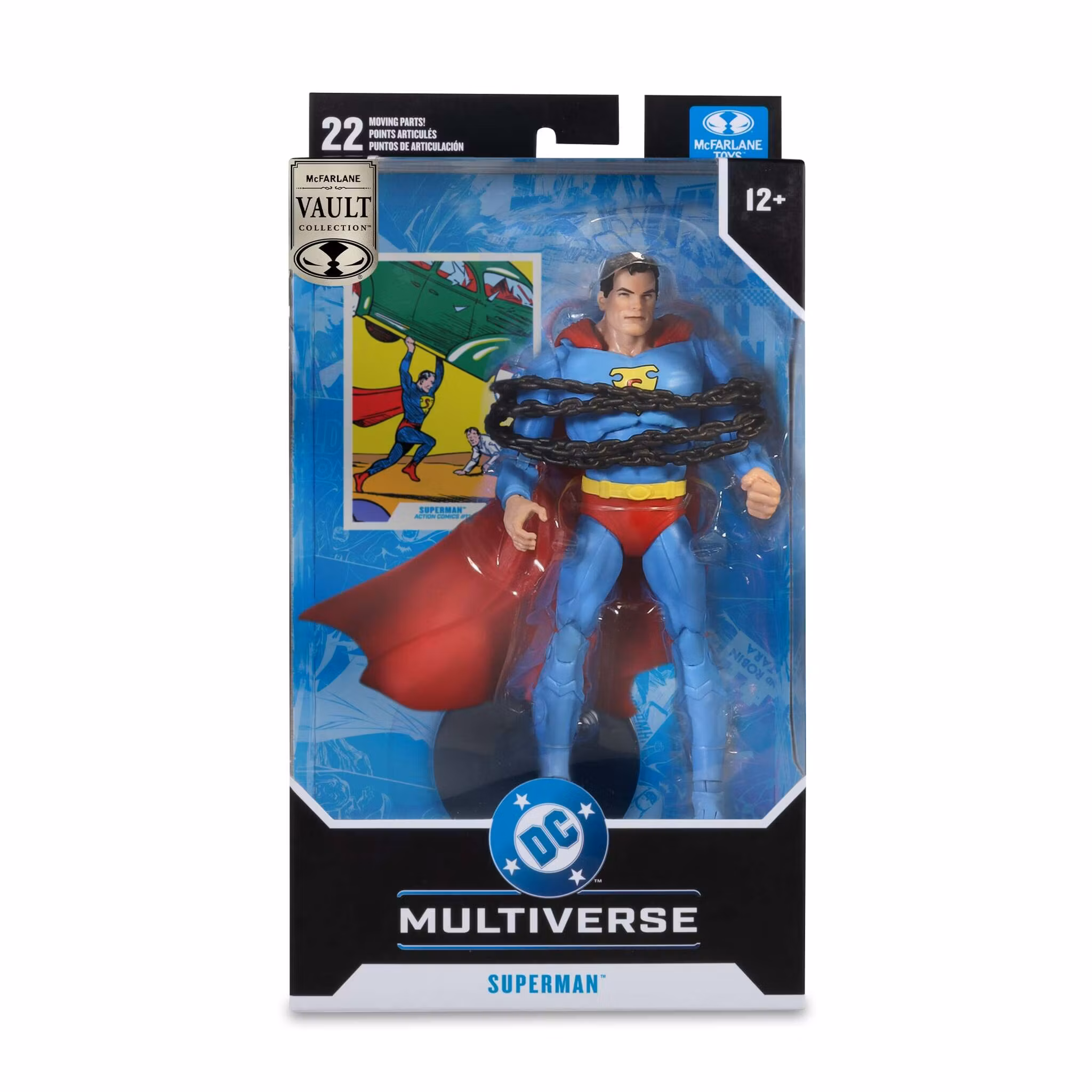 Action Comics DC Multiverse McFarlane Vault Collection Superman Action Figure