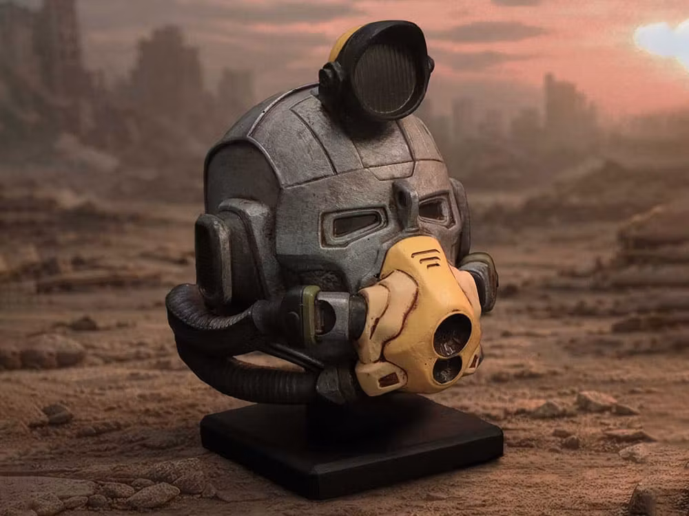 Fallout Excavator Power Armor Helmet Miniature Replica