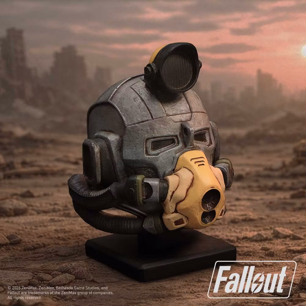 Fallout Excavator Power Armor Helmet Miniature Replica