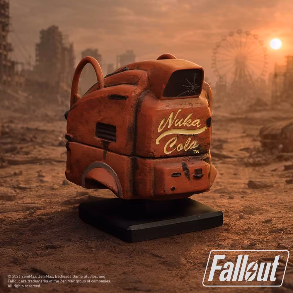Fallout Nukatron Helmet Miniature Replica