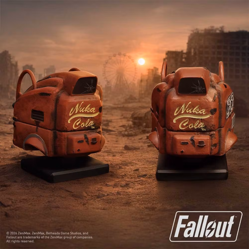 Fallout Nukatron Helmet Miniature Replica