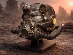 Fallout T-60 Power Armor Helmet Miniature Replica