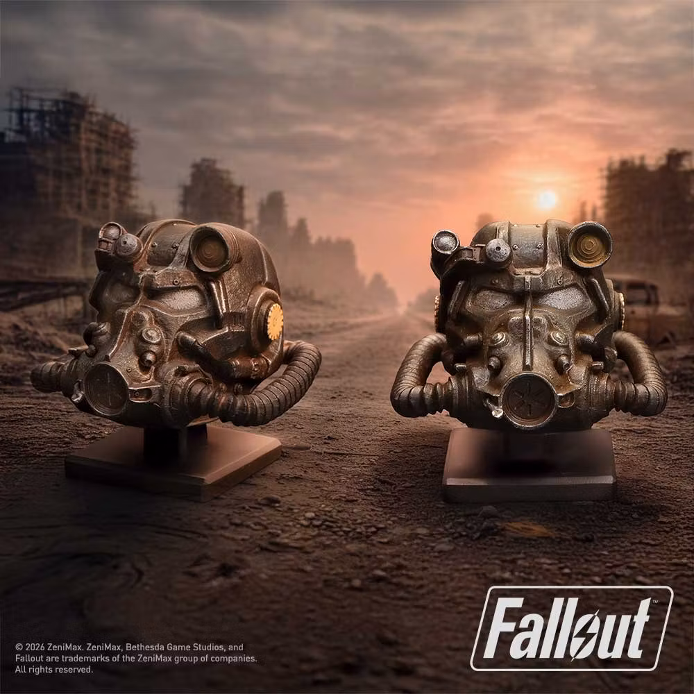 Fallout T-60 Power Armor Helmet Miniature Replica