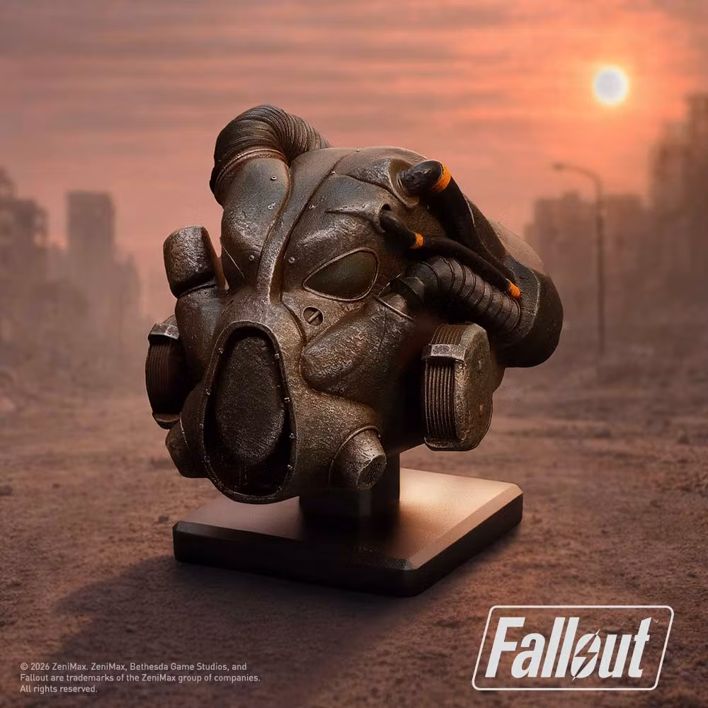 Fallout X-01 Power Armor Helmet Miniature Replica