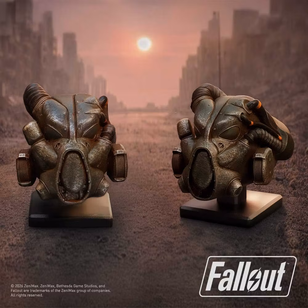 Fallout X-01 Power Armor Helmet Miniature Replica