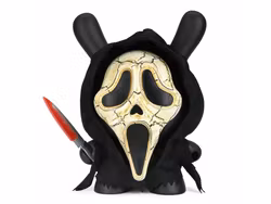 Ghost Face Dunny Ghost Face (Aged Mask Edition) 8" Limited Edition Vinyl Art Figure