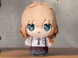 Magical Girl Lyrical Nanoha Exceeds Gun Blaze Vengeance Puchish! Plush Figure Shiina Kuze