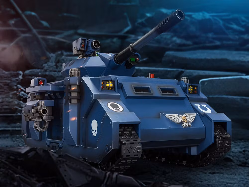 Warhammer 40,000 Ultramarines Predator Destructor 1/18 Scale Vehicle
