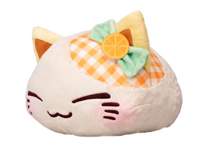Nemu Neko Cat Fruit Big Plush Figure (Orange)