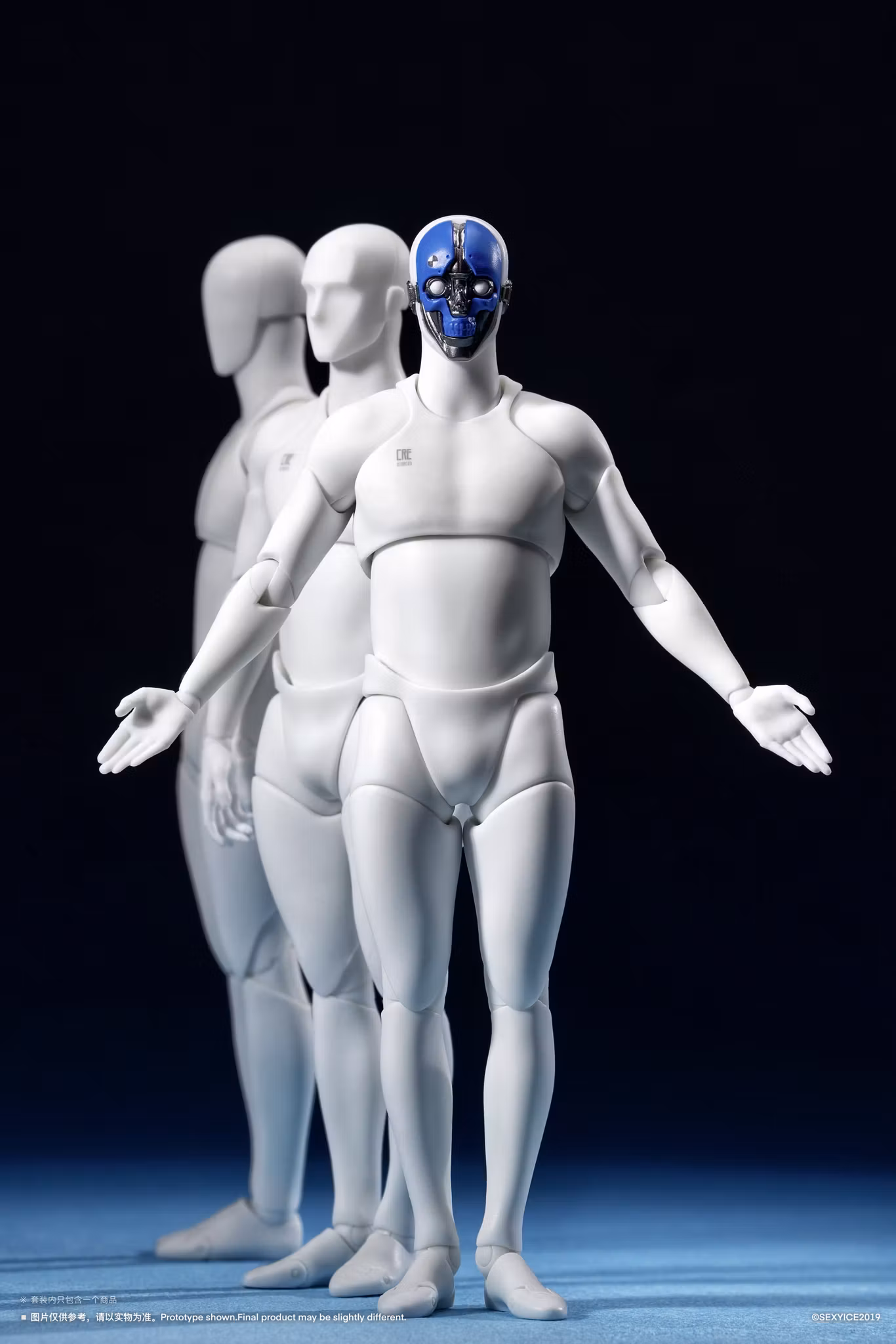 CRE Series Neuron-Tech Manikin Bioroid (Troy 021) Action Figure