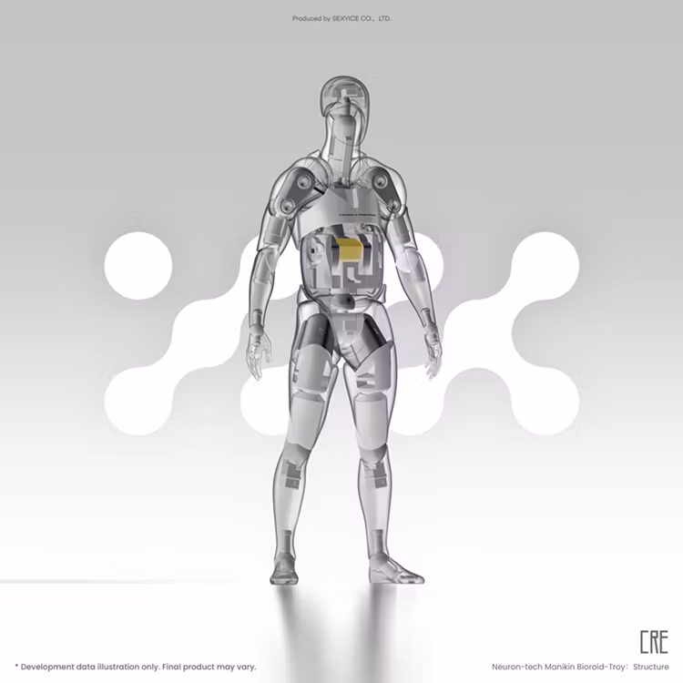 CRE Series Neuron-Tech Manikin Bioroid (Troy 021) Action Figure