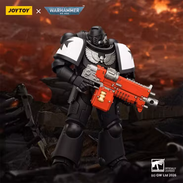 Warhammer 40,000 Black Templars Intercessor 1/18 Scale Action Figure