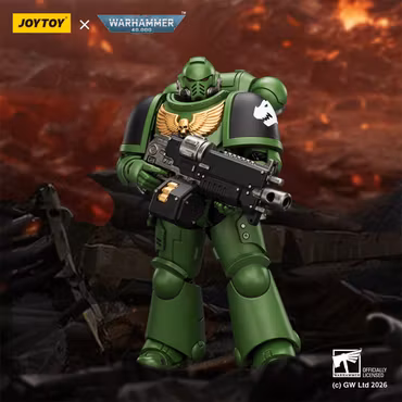 Warhammer 40,000 Salamanders Intercessor 1/18 Scale Action Figure