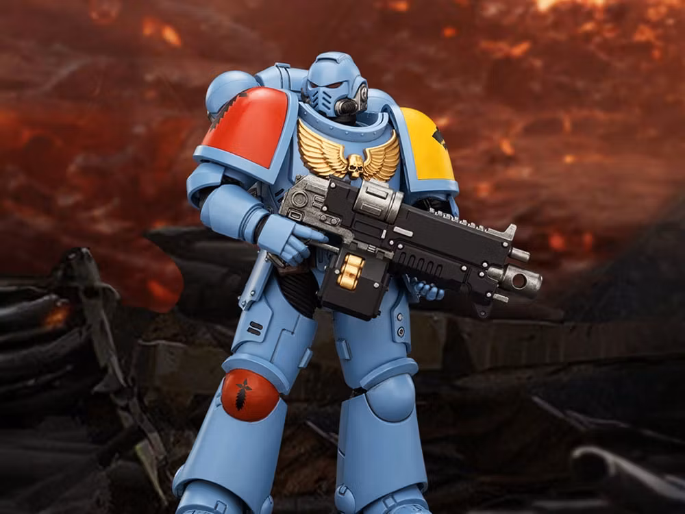 Warhammer 40,000 Space Wolves Intercessor 1/18 Scale Action Figure