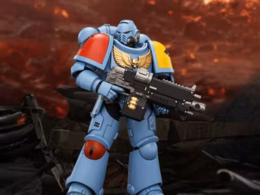 Warhammer 40,000 Space Wolves Intercessor 1/18 Scale Action Figure