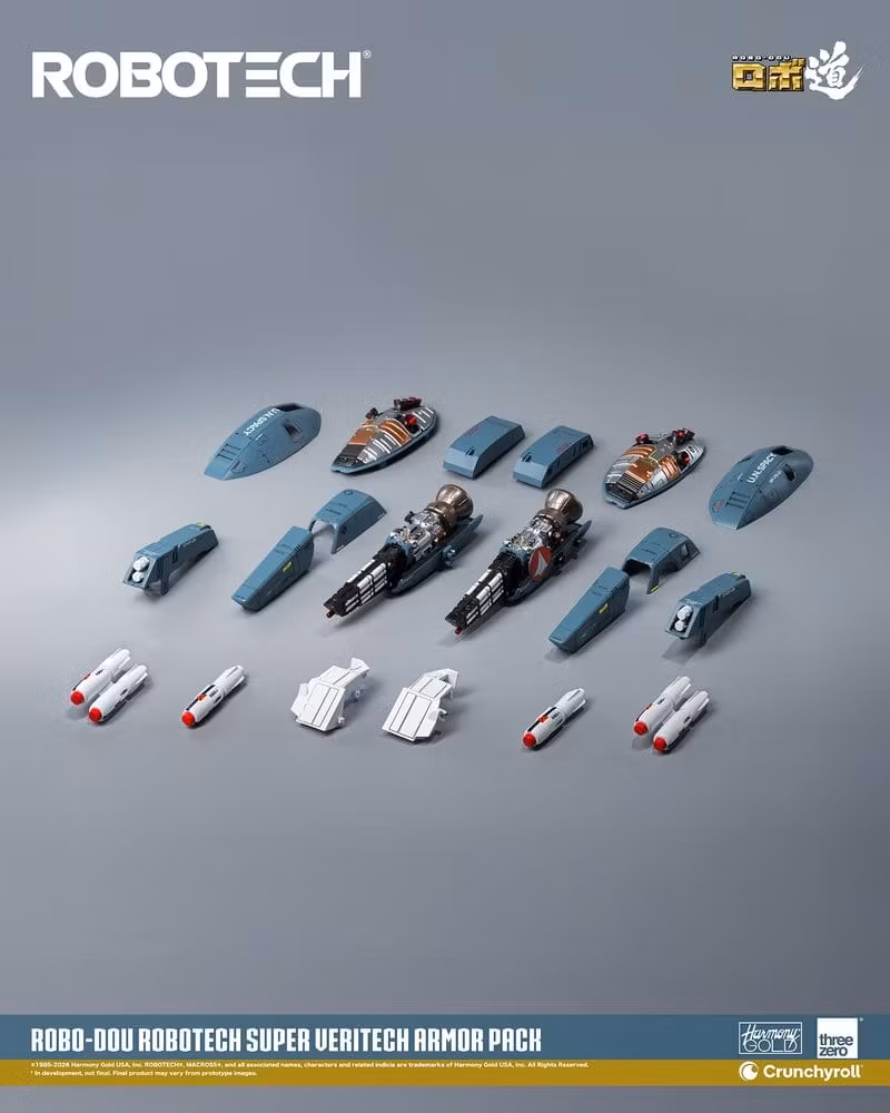 Robotech ROBO-DOU VF‐1S Super Veritech Armor Pack