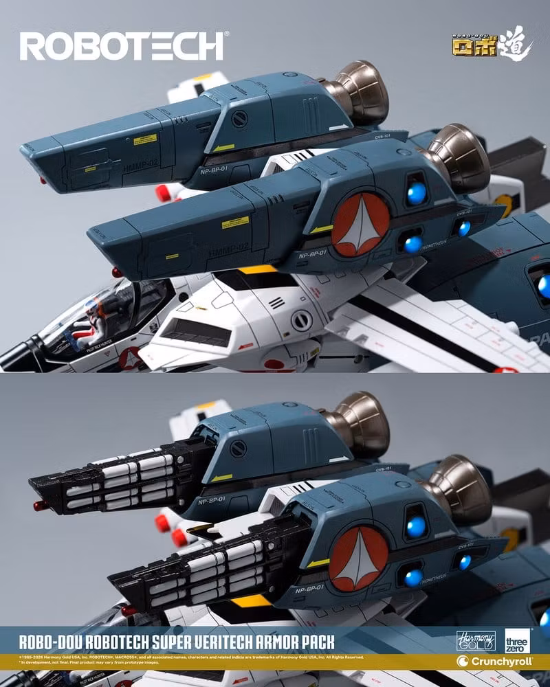 Robotech ROBO-DOU VF‐1S Super Veritech Armor Pack