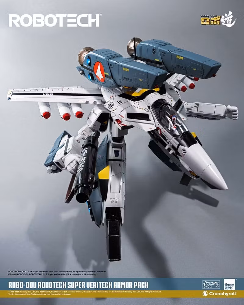 Robotech ROBO-DOU VF‐1S Super Veritech Armor Pack