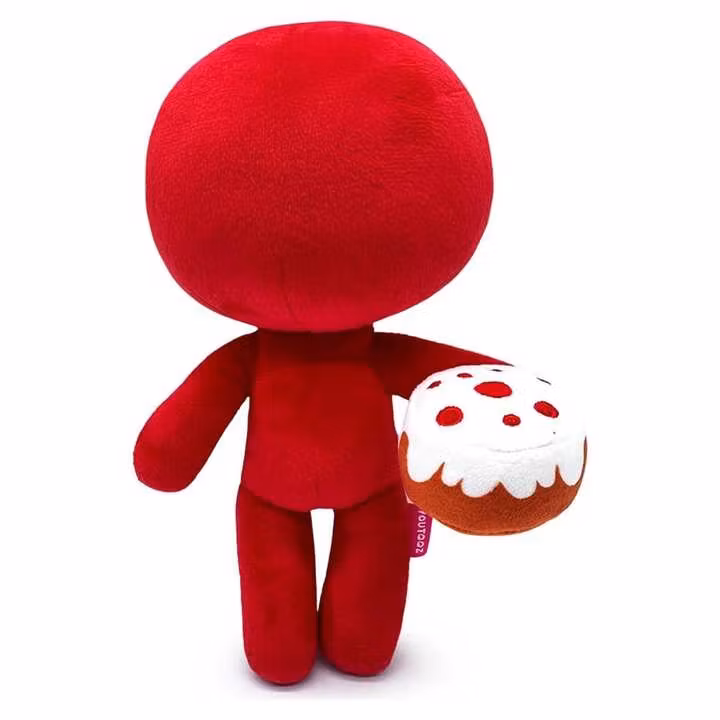 Alan Becker Plush Figure Baker Red