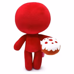 Alan Becker Plush Figure Baker Red